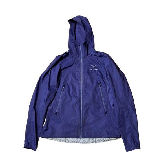 Arc’teryx Women’s Rain Jacket Purple Small - Picture 1 of 11